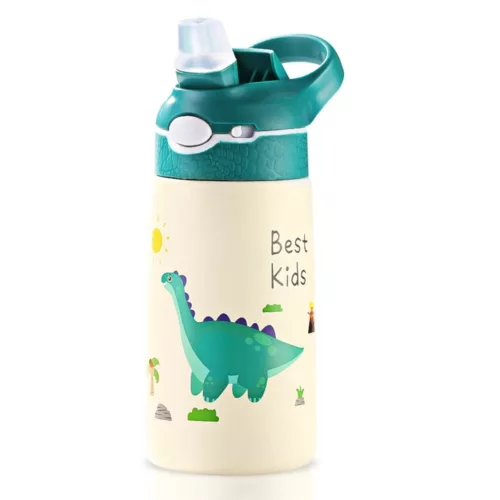 Gourde isotherme enfant – Boisson fraîche ou chaude toute la journée – Idéale école, sport, sortie