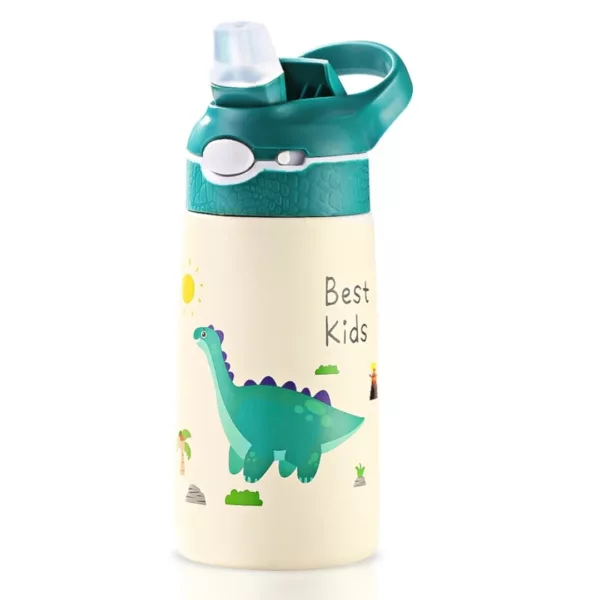 Gourde isotherme enfant – Boisson fraîche ou chaude toute la journée – Idéale école, sport, sortie