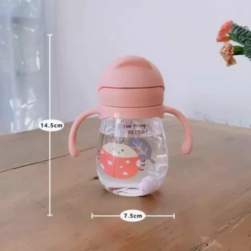 Gourde pour bébé – Anti-fuite, ergonomique et sans BPA – Parfait pour l’apprentissage autonome