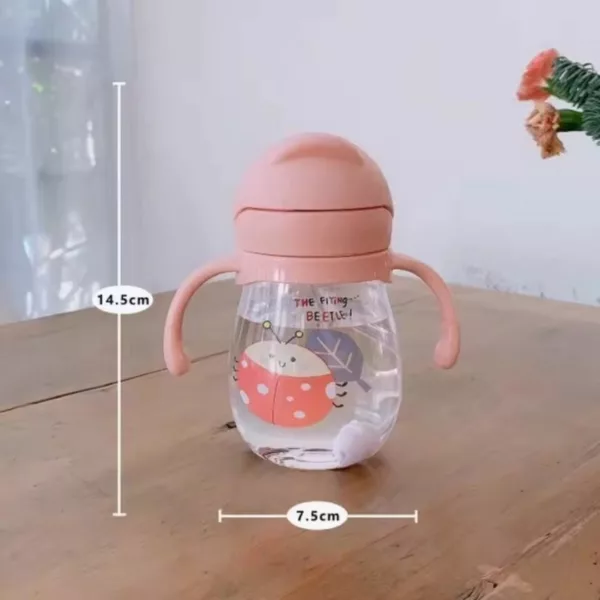 Gourde pour bébé – Anti-fuite, ergonomique et sans BPA – Parfait pour l’apprentissage autonome