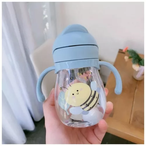 Gourde pour bébé – Anti-fuite, ergonomique et sans BPA – Parfait pour l’apprentissage autonome