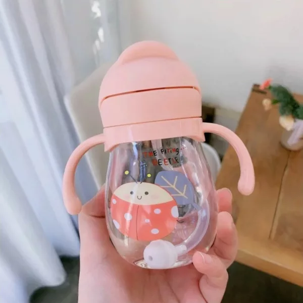 Gourde pour bébé – Anti-fuite, ergonomique et sans BPA – Parfait pour l’apprentissage autonome