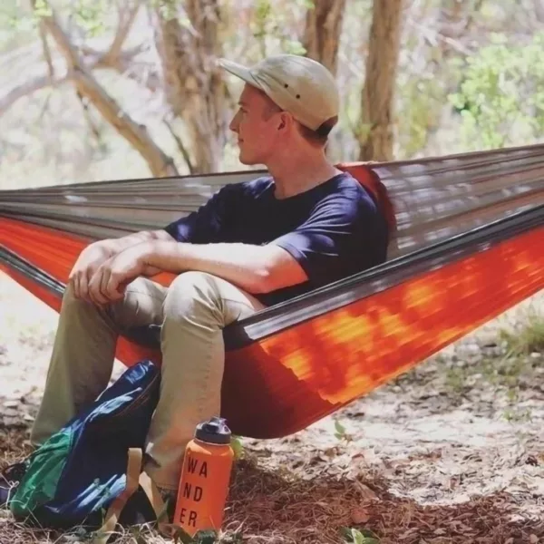 Hamac de camping transportable – Ultra léger et compact pour des nuits confortables en pleine nature