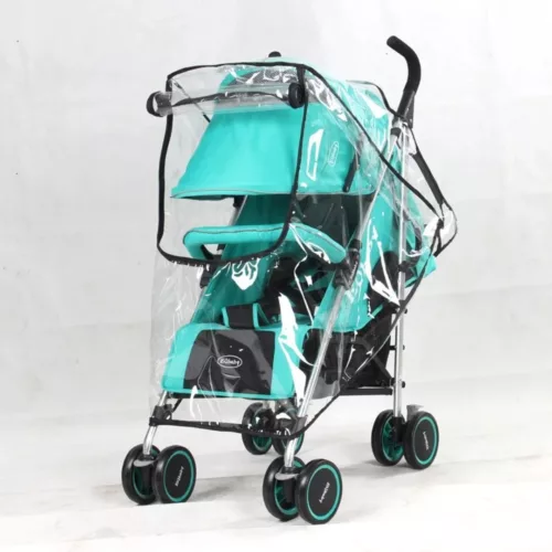 Housse de pluie pour poussette – Protection imperméable bébé contre vent et intempéries – Universelle et facile à installer