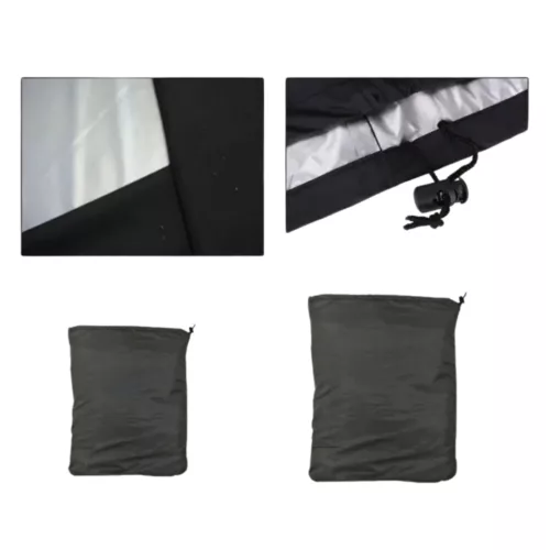 Housse imperméable pour barbecue extérieur – Protection intégrale anti-pluie et UV – Prolonge la durée de vie de votre BBQ