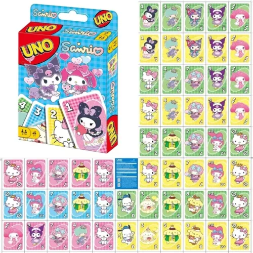 Jeu de carte Uno – Jeu familial incontournable pour des soirées fun et conviviales – Idéal tous âges