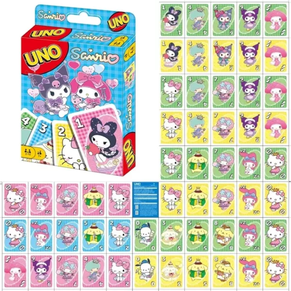 Jeu de carte Uno – Jeu familial incontournable pour des soirées fun et conviviales – Idéal tous âges