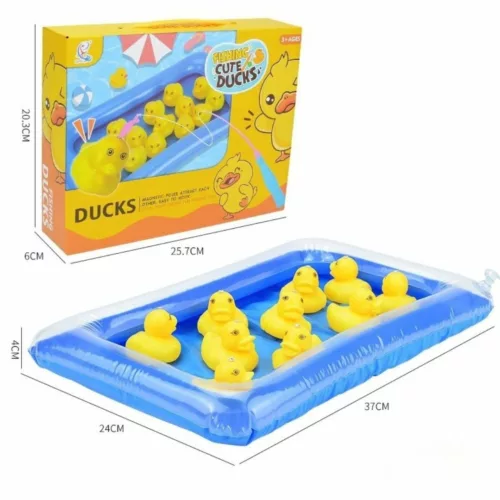 Jeu de pêche au canard – Idéal anniversaire enfant – Animation ludique & facile à installer – Intérieur/extérieur