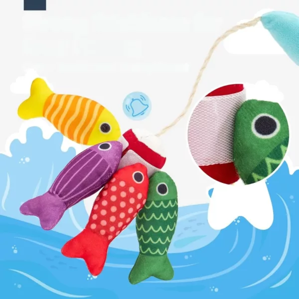 Jeu de pêche pour tout-petits – Éveil Montessori ludique et sensoriel dès 18 mois – Coordination et motricité fine