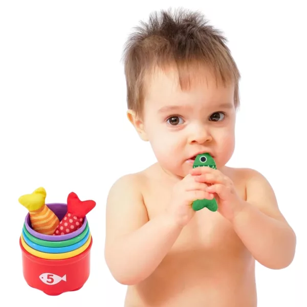 Jeu de pêche pour tout-petits – Éveil Montessori ludique et sensoriel dès 18 mois – Coordination et motricité fine
