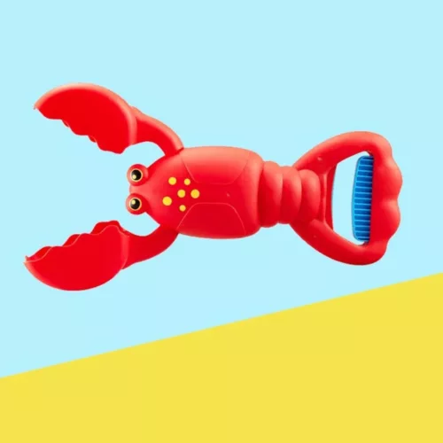 Jouets de plage homard – Set silicone souple et durable pour sable et eau – Idéal dès 10 mois