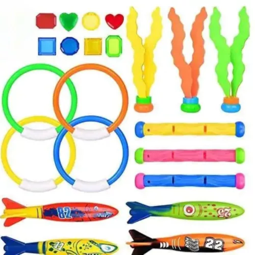 Jouets de plongée piscine – Apprentissage amusant de la natation pour enfants – Activité ludique d'été