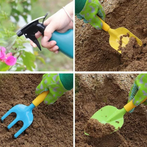 kit jardinage outils enfant