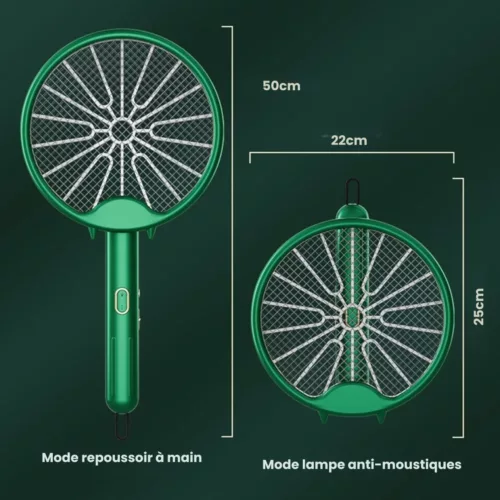 Lampe anti mouche – Éliminez moustiques et insectes efficacement – Silencieuse, sans produits chimiques