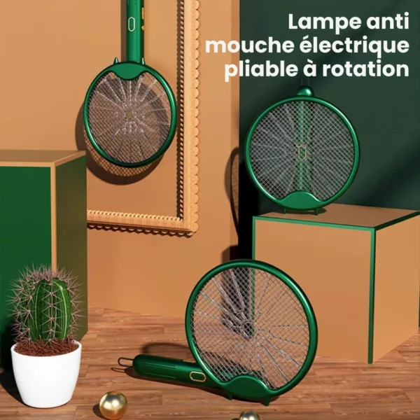 Lampe anti mouche – Éliminez moustiques et insectes efficacement – Silencieuse, sans produits chimiques