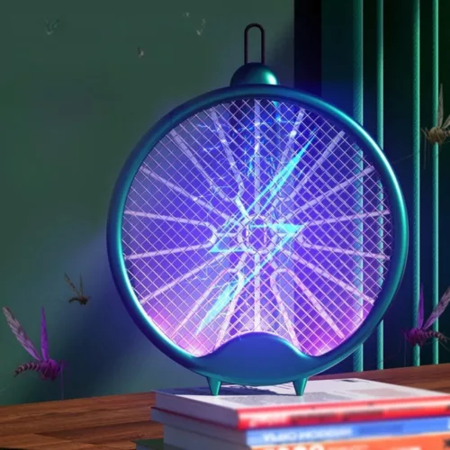 Lampe anti mouche – Éliminez moustiques et insectes efficacement – Silencieuse, sans produits chimiques