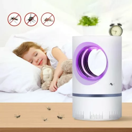 Lampe anti moustique​ pour bébé – Protection silencieuse et sans produits chimiques – Sommeil paisible garanti