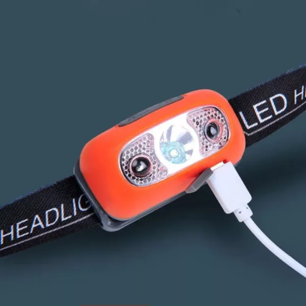 Lampe frontale pour camping – Éclairage LED ultra puissant mains libres – Idéale randonnée, bivouac, sorties nocturnes