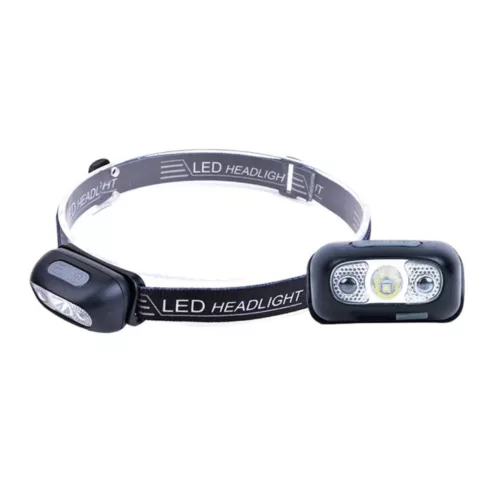 Lampe frontale pour camping – Éclairage LED ultra puissant mains libres – Idéale randonnée, bivouac, sorties nocturnes