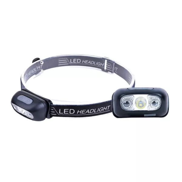 Lampe frontale pour camping – Éclairage LED ultra puissant mains libres – Idéale randonnée, bivouac, sorties nocturnes
