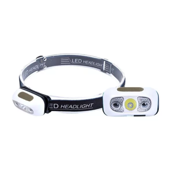 Lampe frontale pour camping – Éclairage LED ultra puissant mains libres – Idéale randonnée, bivouac, sorties nocturnes