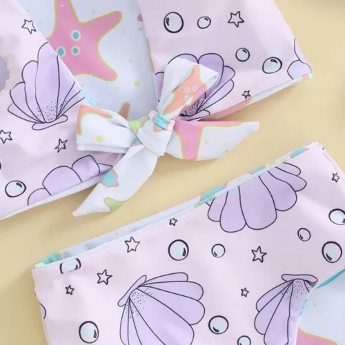 Maillot de bain 2 pièces noué – Look tendance été, maintien parfait, mettez en valeur votre silhouette