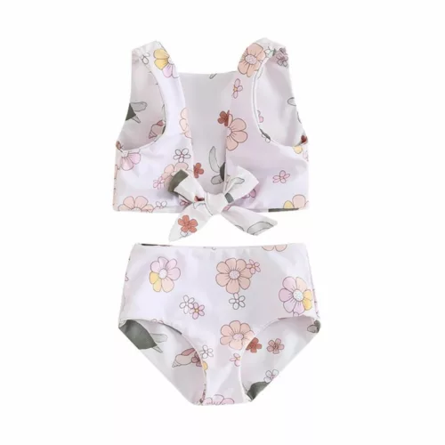 Maillot de bain 2 pièces noué – Look tendance été, maintien parfait, mettez en valeur votre silhouette
