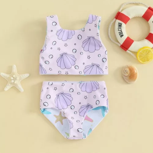 Maillot de bain 2 pièces noué – Look tendance été, maintien parfait, mettez en valeur votre silhouette