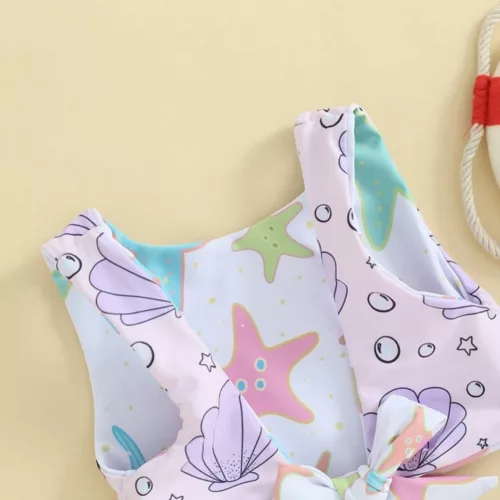 Maillot de bain 2 pièces noué – Look tendance été, maintien parfait, mettez en valeur votre silhouette