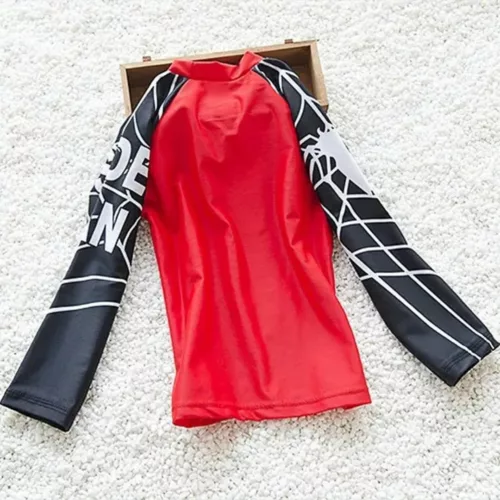 Maillot de bain 2 pièces Spider man – Look super-héros pour enfants – Confortable, fun et protection UV