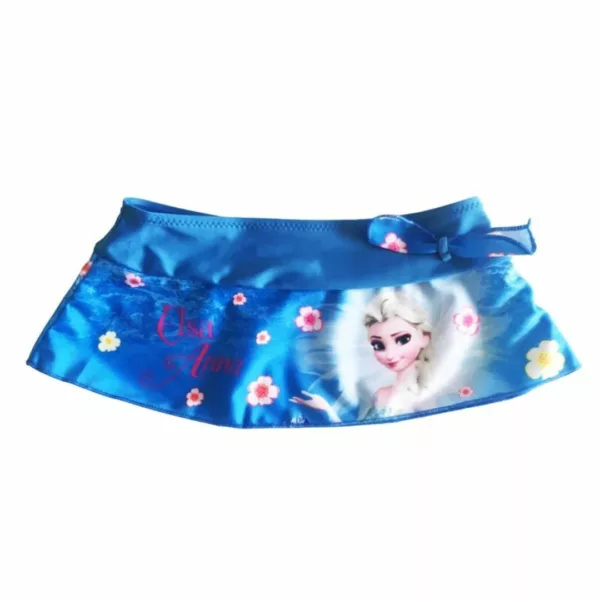 Maillot de bain 3 pièces reine des neiges – Look féérique pour petites princesses – Été magique et confort assuré