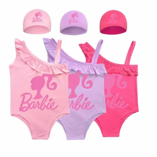 Maillot de bain barbie – Style glamour et silhouette affinée pour un été tendance et féminin