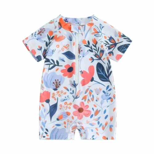 Maillot de bain bébé anti uv​ fille – Protection solaire maximale et confort pour l’été – Idéal plage et piscine
