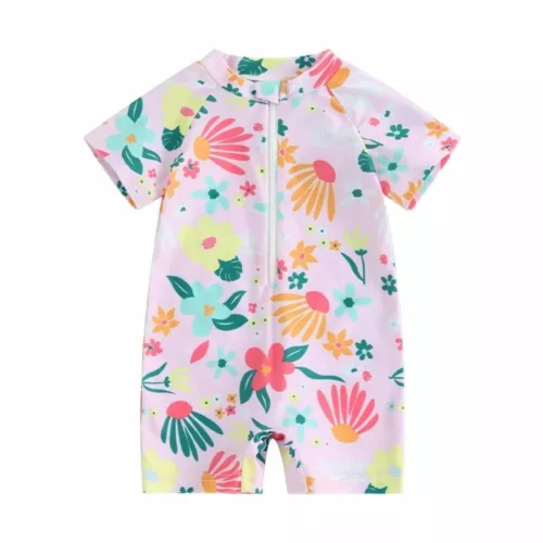 Maillot de bain bébé anti uv​ fille – Protection solaire maximale et confort pour l’été – Idéal plage et piscine
