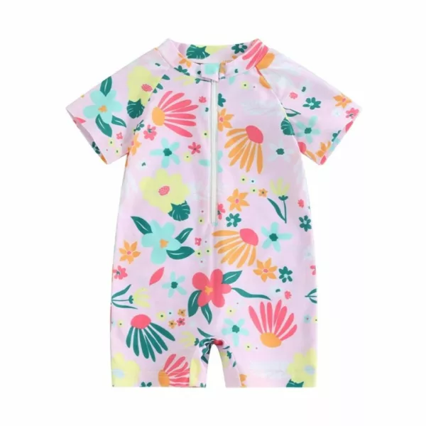 Maillot de bain bébé anti uv​ fille – Protection solaire maximale et confort pour l’été – Idéal plage et piscine