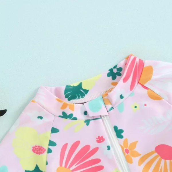 Maillot de bain bébé anti uv​ fille – Protection solaire maximale et confort pour l’été – Idéal plage et piscine