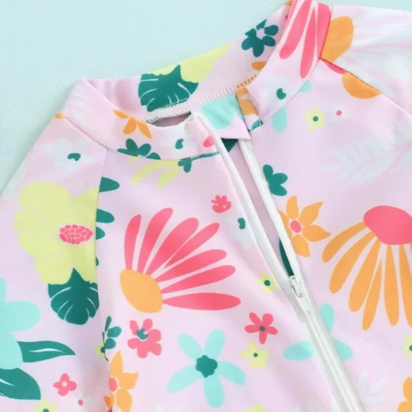 Maillot de bain bébé anti uv​ fille – Protection solaire maximale et confort pour l’été – Idéal plage et piscine