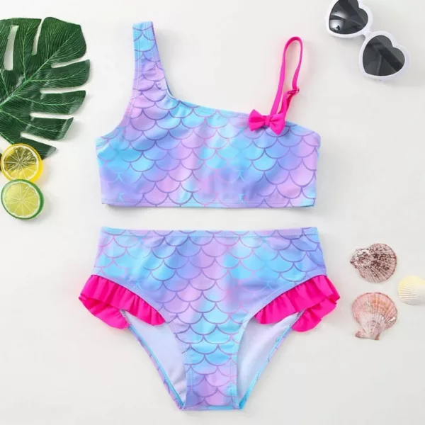 Maillot de bain deux pièces bébé fille – Confort anti-UV, look trop craquant pour l'été