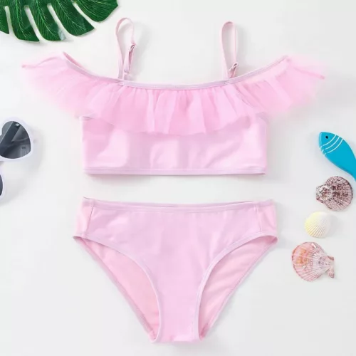 Maillot de bain deux pièces bébé fille – Confort anti-UV, look trop craquant pour l'été