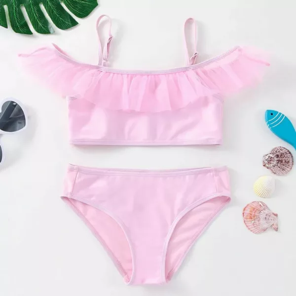 Maillot de bain deux pièces bébé fille – Confort anti-UV, look trop craquant pour l'été