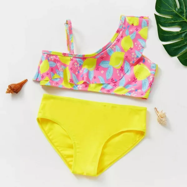 Maillot de bain deux pièces bébé fille – Confort anti-UV, look trop craquant pour l'été