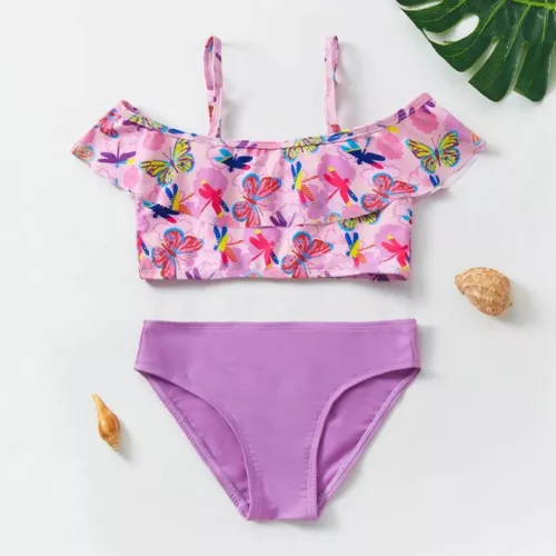 Maillot de bain deux pièces bébé fille – Confort anti-UV, look trop craquant pour l'été