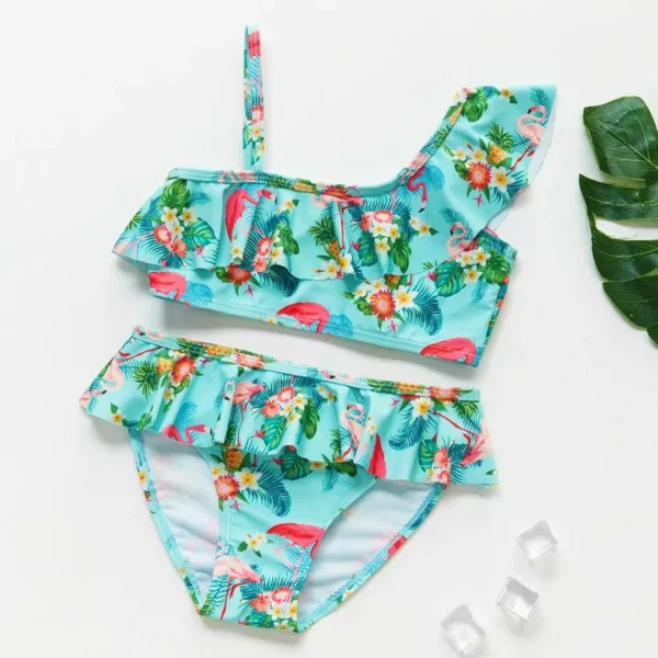 Maillot de bain deux pièces bébé fille – Confort anti-UV, look trop craquant pour l'été