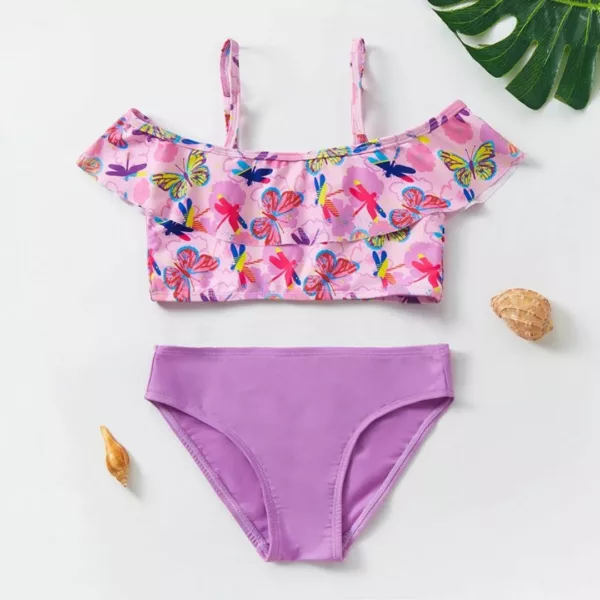 Maillot de bain deux pièces bébé fille – Confort anti-UV, look trop craquant pour l'été