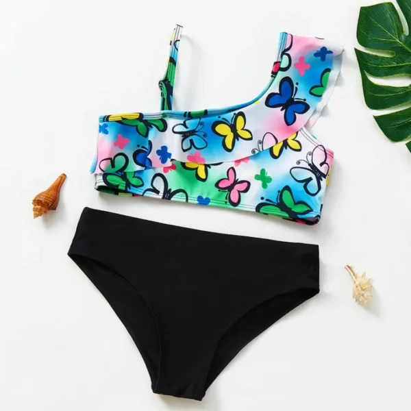 Maillot de bain deux pièces bébé fille – Confort anti-UV, look trop craquant pour l'été