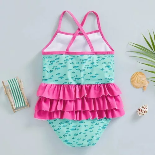 Maillot de bain flamant rose – Style tropical tendance pour l'été – Sublime la silhouette avec élégance