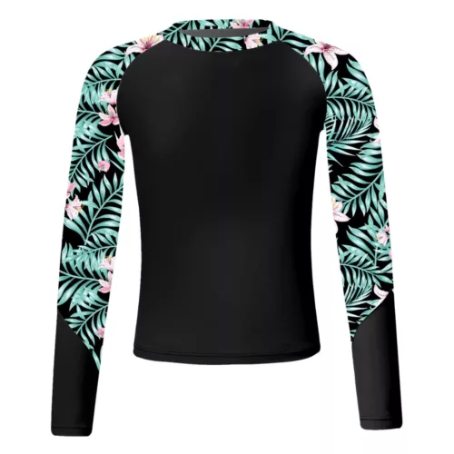 Maillot de bain haut à manches longues