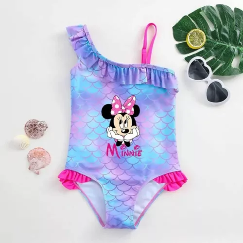 Maillot de bain Minnie Mouse – Adorable et confortable pour petites filles – Idéal été et piscine
