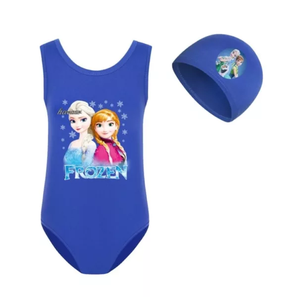 Maillot de bain reine des neiges – Confort et magie pour petites princesses à la plage ou à la piscine