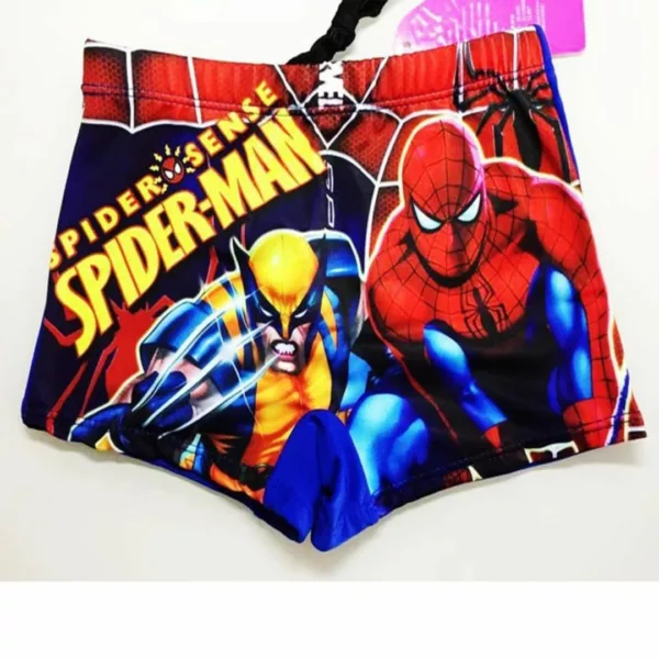 Maillot de bain short Spider man – Confort et style pour enfants fans de super-héros – Idéal été et piscine